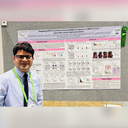 Karmanos, WSU Researcher Wins Scholar-in-Training Award, Presents KRAS Study Abstract at AACR Annual Meeting